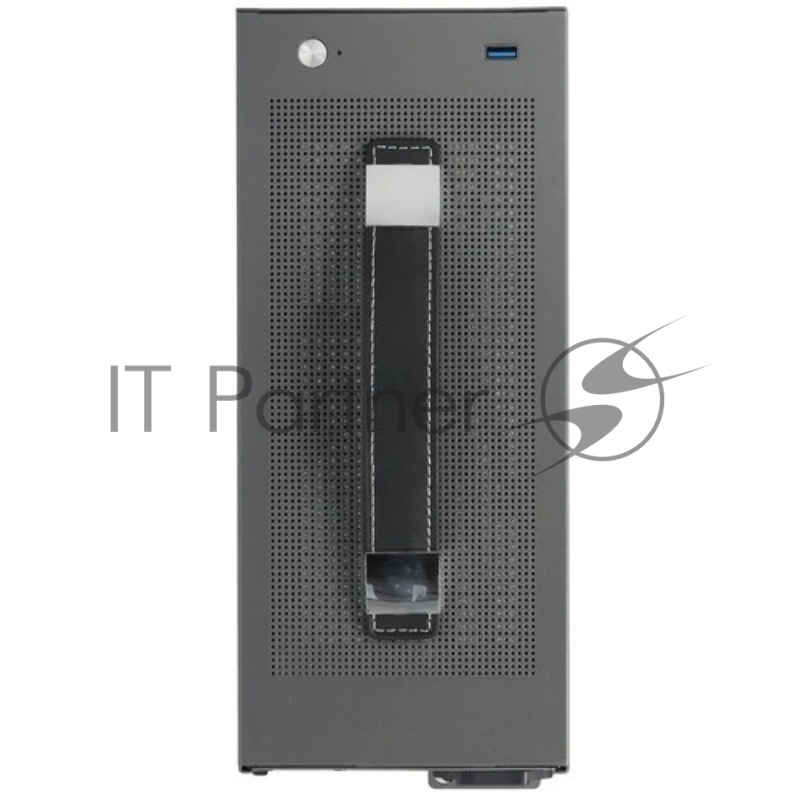 Корпус без блока питания/ PCCooler I100 PRO MESH GY, Mesh Compact, Grey, SPCC, no fans ITX 60/300/SFX PSU support 1x2.5, 1x3.5, 2xPCI 1xUSB-C 3.1 308x128x190mm