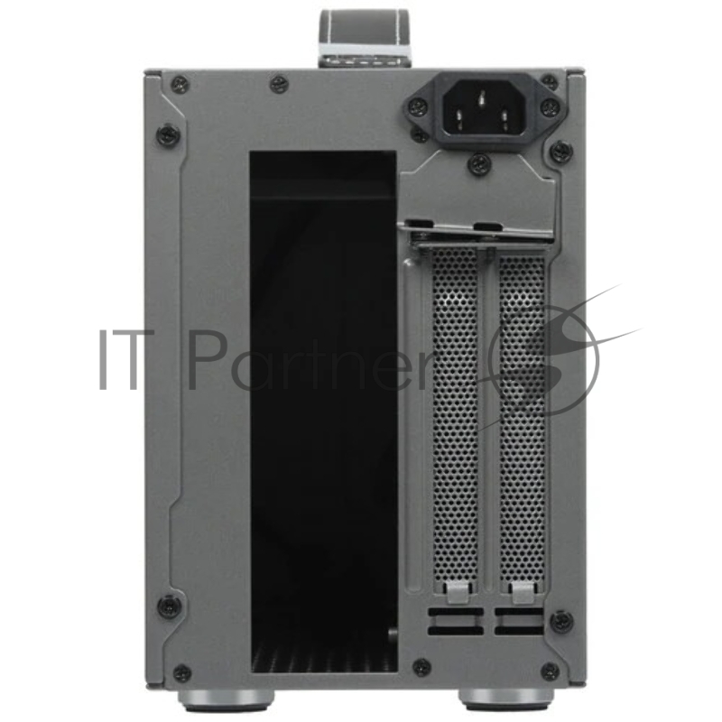 Корпус без блока питания/ PCCooler I100 PRO MESH GY, Mesh Compact, Grey, SPCC, no fans ITX 60/300/SFX PSU support 1x2.5, 1x3.5, 2xPCI 1xUSB-C 3.1 308x128x190mm