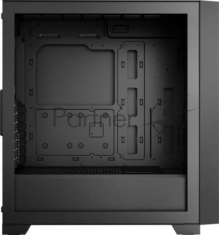 Корпус без блока питания/ PCCooler C3D510 BK ARGB, Tempered Glass Full Tower, Black, TG, 0.7 SPCC, 3x120mm ARGB E-ATX, ATX, mATX, mITX 170/390/410mm 2x2.5, 2x3.5, 7xPCI 2xUSB-A 3.0 454.8x220x490.6mm