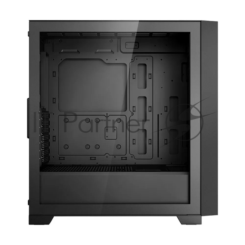 Корпус без блока питания/ PCCOOLER C3D510 BK, Mesh Mid Tower, Black, TG, 0.7 SPCC, no fans E-ATX, ATX, mATX, mITX 170/390/205mm 2x2.5, 2x3.5, 7xPCI 2xUSB-A 3.0 455x220x491mm