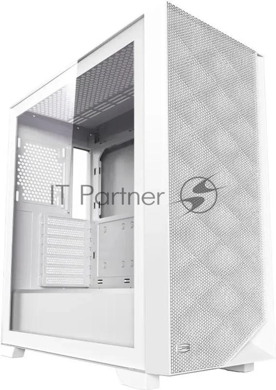 Корпус PcCooler C3D510 WH ARGB белый без БП ATX 3x120mm 2xUSB3.0 1xUSB3.1 audio bott PSU