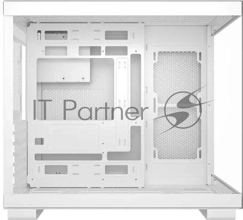 Корпус PcCooler C3 T500 BK белый без БП ATX 2xUSB3.0 1xUSB3.1 audio bott PSU