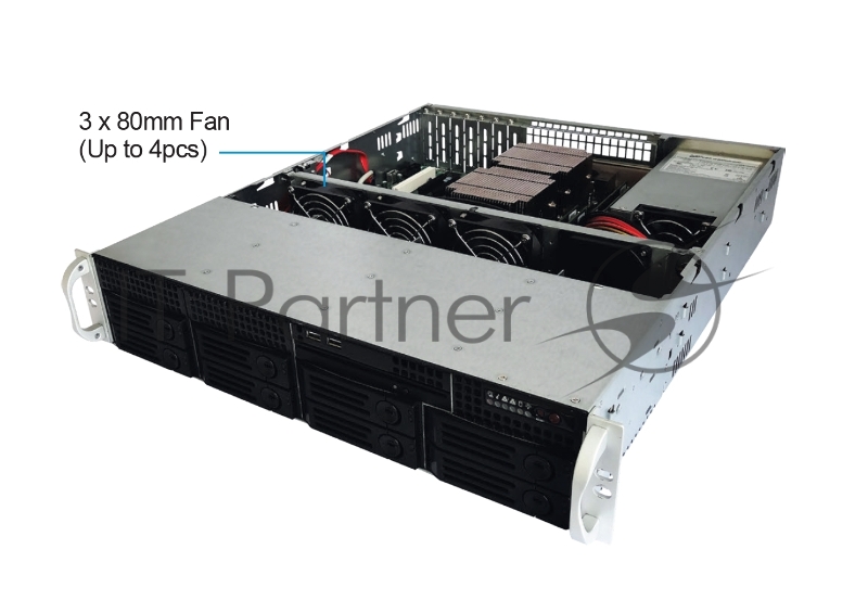 Серверный корпус/ CS-R25 with 12G HDD BP and 550w RPS