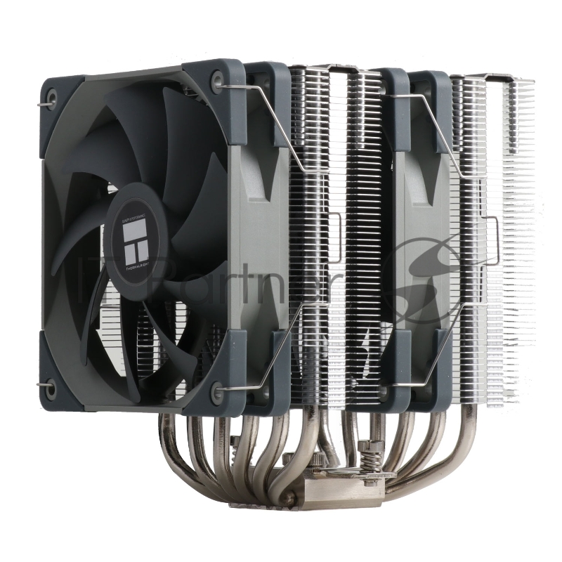 Кулер для процессора/ Thermalright Peerless Assassin 120 (4-pin PWM, 157mm, Ni/CU, 6x6mm, 2x120mm, 66.17CFM, 25.6dBA, 1500RPM, S: 1700, 1200, 115X, AM5, AM4)