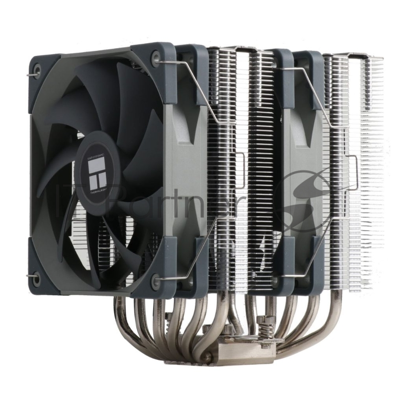 Кулер для процессора/ Thermalright Peerless Assassin 120 (4-pin PWM, 157mm, Ni/CU, 6x6mm, 2x120mm, 66.17CFM, 25.6dBA, 1500RPM, S: 1700, 1200, 115X, AM5, AM4)