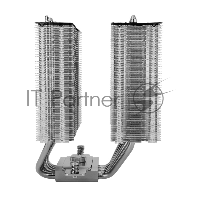 Кулер для процессора/ Thermalright Royal Knight 120 (4-pin PWM, 156mm, Ni/Cu, 6x6mm, 2x120mm, 80.45CFM/56.36CFM, 29.4dBA/28.4dBA, 2150RPM/1900RPM, S: 1200, 1700, 1851, 2011, 2066, 115X, AM4, AM5, black)