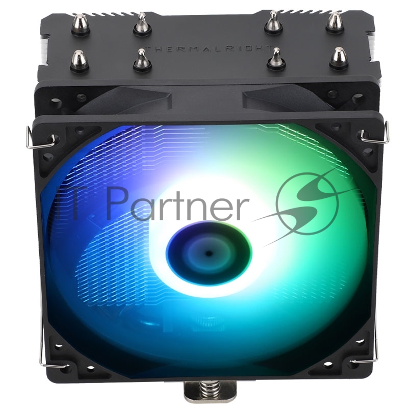 Кулер для процессора/ Thermalright Assassin X 120 Refined SE Argb LGA1700 (4-pin PWM, 148mm, Ni/Cu, 4x6mm, ARGB, 1x120mm, 66.17CFM, 25.6dBA, 1550RPM, S: 1700, , silver, black)