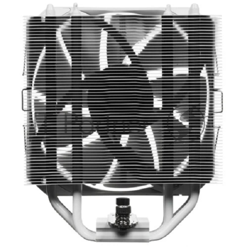 Кулер для процессора/ PCCooler PALADIN 400 WH (200W, 4-pin PWM, 157mm, Al/Cu, 4x6mm, 1x130mm, 76.85CFM, 29dBA, 1600RPM, S: 1851/1700/1200/115X, AM5/AM4, white)