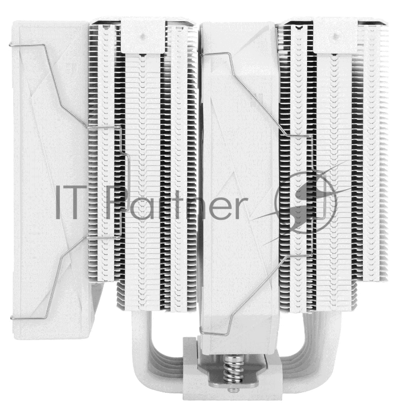 Кулер для процессора/ Thermalright Royal Pretor 130 White (4-pin PWM, 158mm, Ni/Cu, 6x6mm, 1x120+1x130mm, 80.45CFM/81.88CFM, 29.4dBA/28.3dBA, 2150PM/1750RPM, S: 1200, 1700, 1851, 2011, 2066, 115X, AM4, AM5, white)