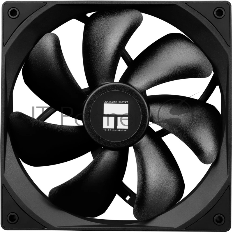 Кулер для корпуса/ Thermalright TL-C14C (140x140x25mm, 4-pin PWM, 75.8CFM, 26.4dBA, 1500RPM, Black)