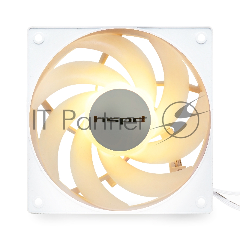 Кулер/ HSPD Case M1 ARGB 120mm white fan for M740 series