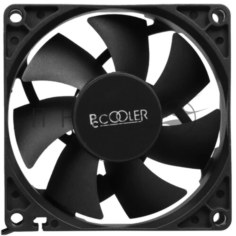 Кулер для ПК/ PCCooler DN 80 3IN 1 (8080x25mm, 3-pin/Molex, 18.21CFM, 18dBA, 1400RPM, Black, 3pcs)