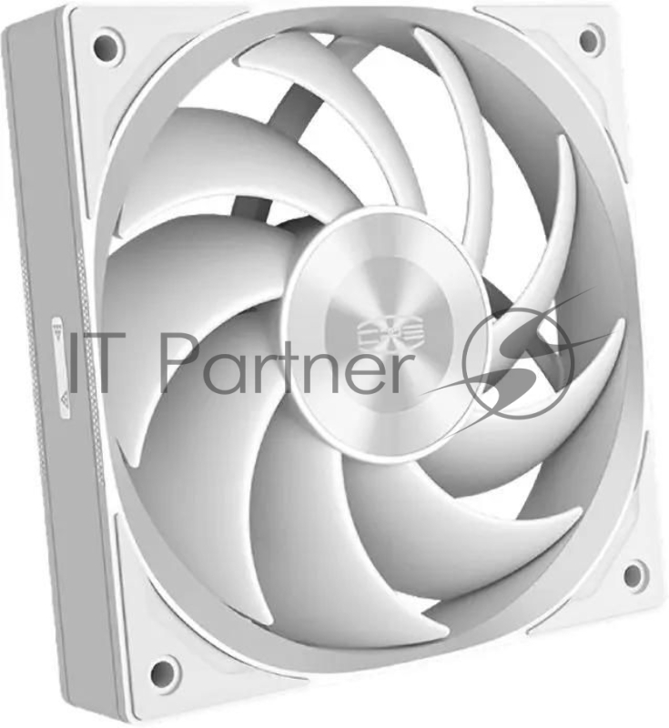 Вентилятор для корпуса PcCooler F5 R120 120х120x25 белый 4-pin (F5R120-WHNT1-GL) Ret