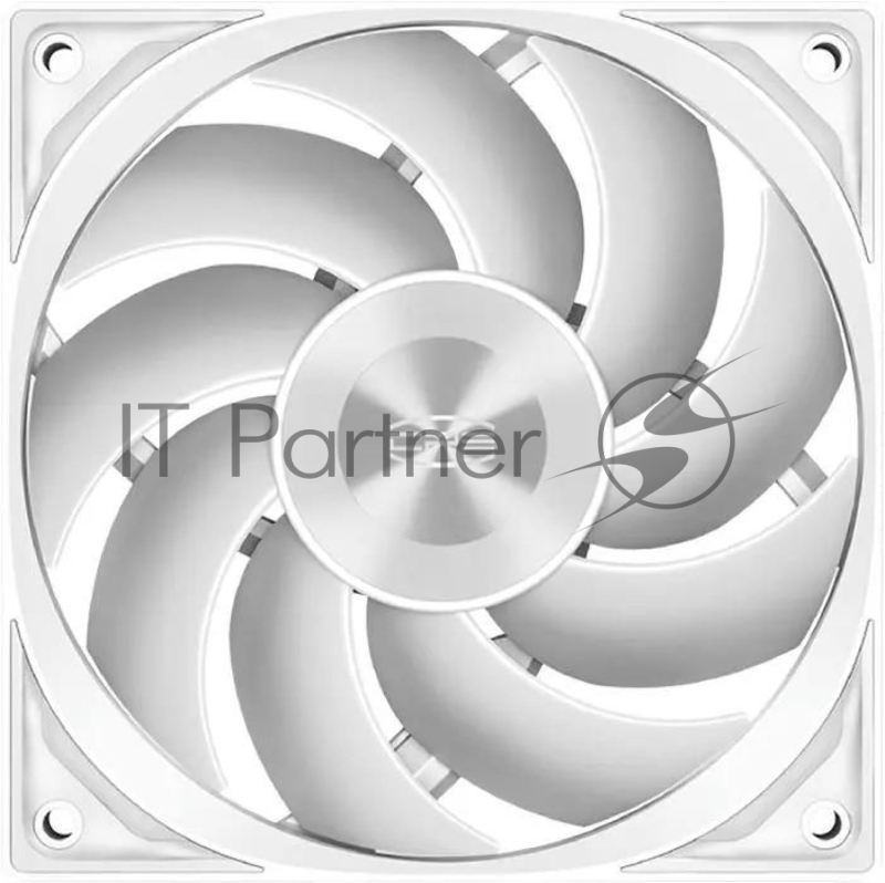 Вентилятор для корпуса PcCooler F5 R120 120х120x25 белый 4-pin (F5R120-WHNT1-GL) Ret