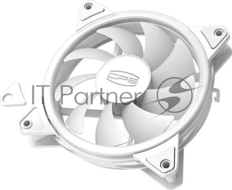 Вентилятор для корпуса PcCooler F3 T120 ARGB 120х120x25 белый 4-pin 21.6дБ (F3-T120WHAM1-GL) Ret