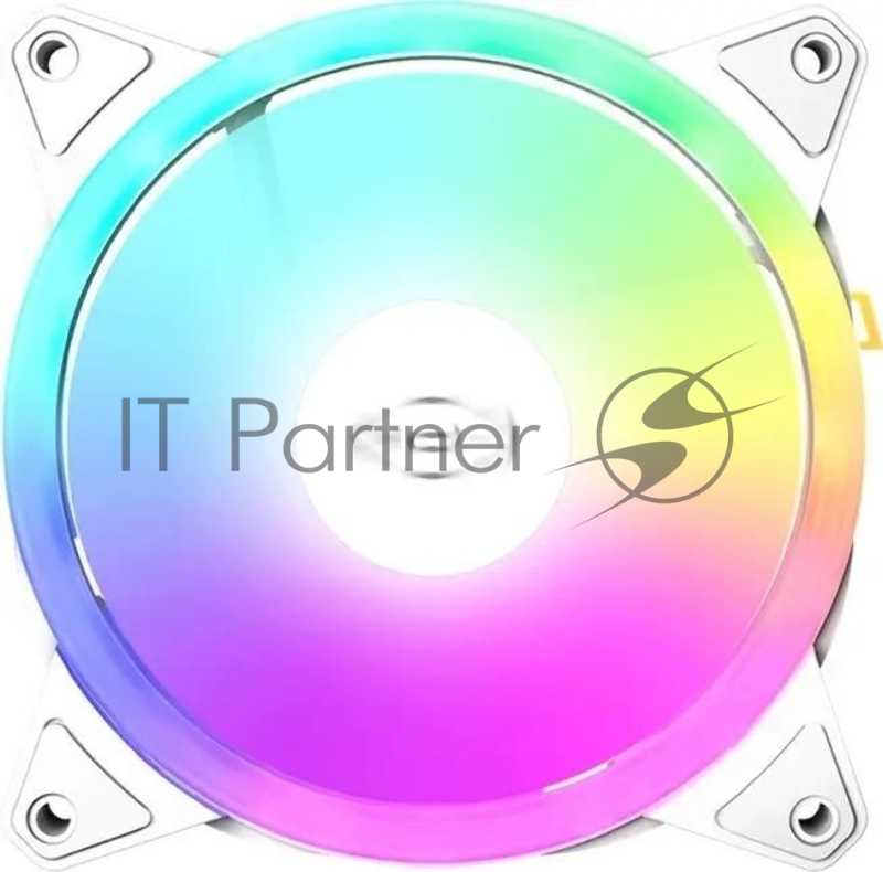 Вентилятор для корпуса PcCooler F3 T120 ARGB 120х120x25 белый 4-pin 21.6дБ (F3-T120WHAM1-GL) Ret