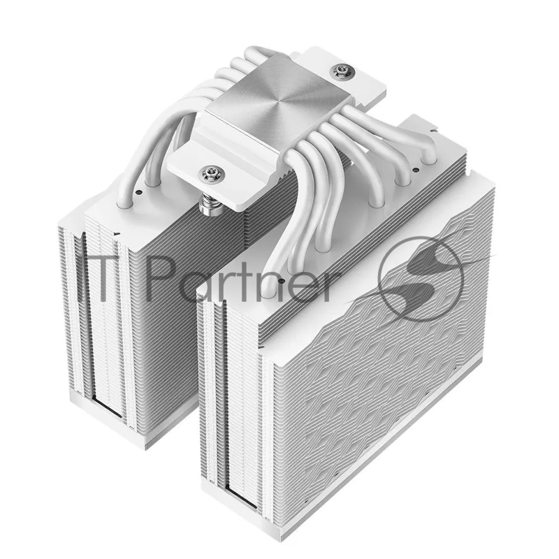 Устройство охлаждения(кулер) PcCooler RZ620 Soc-AM5/AM4/1151/1200/2066/1700 белый 4-pin 32dB Al+Cu 270W Ret (RZ620-WHNWNX-GL)