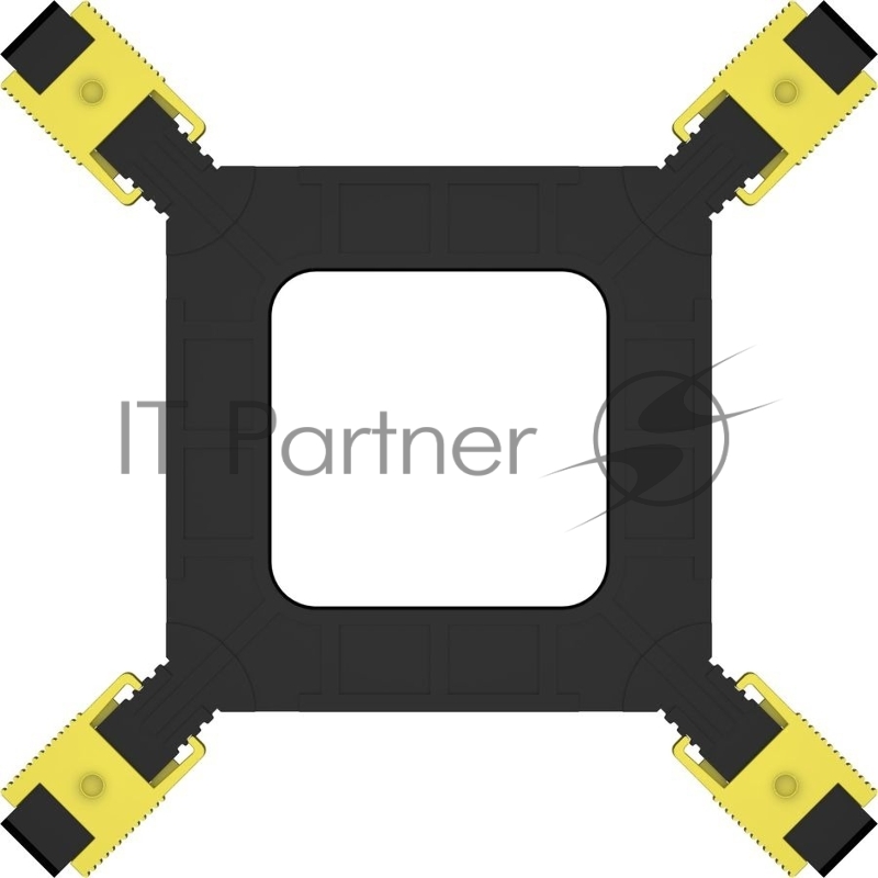 Устройство охлаждения(кулер) PcCooler R95S-I Soc-1200/1700/1851 4-pin 31.1dB Al 95W 360gr Ret (R95S-XXNIXX-CL)