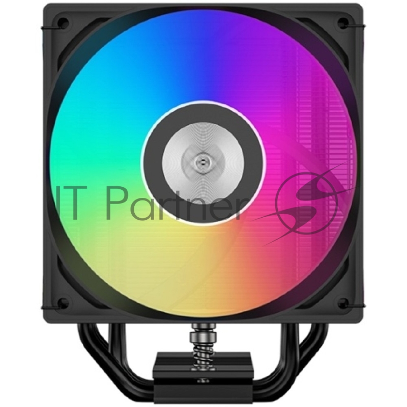 Устройство охлаждения (кулер) PcCooler RT500 Digital BK ARGB Soc-AM5/AM4/1200/1700/1851 4-pin 32dB Al+Cu LCD 240W Ret (RT500-BKAWYL-GL)