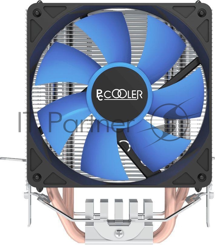 Устройство охлаждения (кулер) PcCooler S93 V2 Soc-AM5/AM4/1200/1700/1851 черный 3-pin 26.4dB Al+Cu 100W Ret (R3-I210WBKNXX-GL)