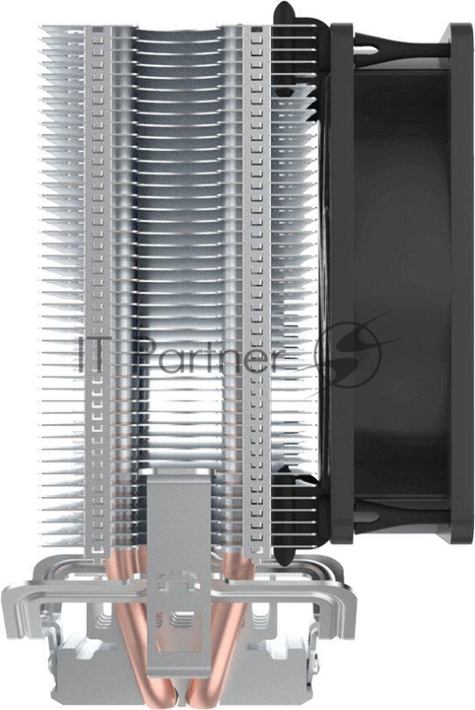 Устройство охлаждения (кулер) PcCooler S93 V2 Soc-AM5/AM4/1200/1700/1851 черный 3-pin 26.4dB Al+Cu 100W Ret (R3-I210WBKNXX-GL)