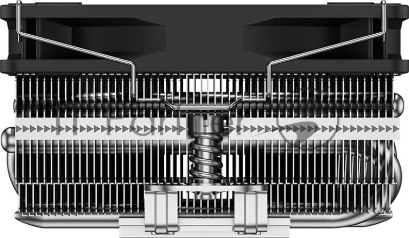 Устройство охлаждения (кулер) PcCooler RC400-53 Soc-AM5/AM4/1200/1700/1851 4-pin Al+Cu 130W Ret (RC400-XXNWXX-GL)