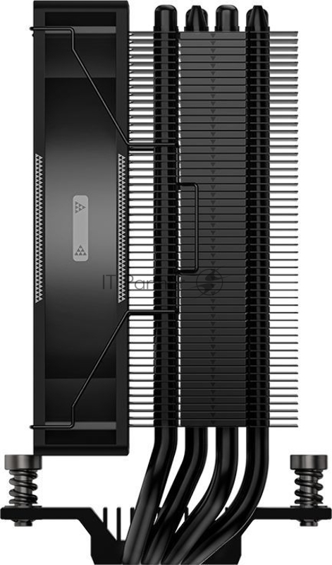 Устройство охлаждения (кулер) PcCooler RT400 ARGB Soc-AM5/AM4/1200/1700/1851 4-pin 32dB Al+Cu 230W Ret (RT400-BKAWXX-GL)
