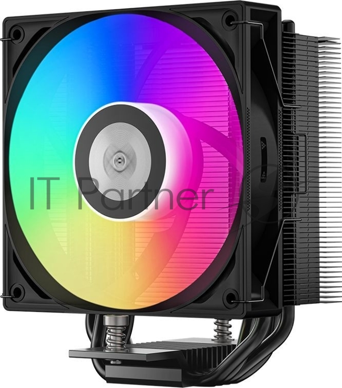 Устройство охлаждения (кулер) PcCooler RT400 ARGB Soc-AM5/AM4/1200/1700/1851 4-pin 32dB Al+Cu 230W Ret (RT400-BKAWXX-GL)