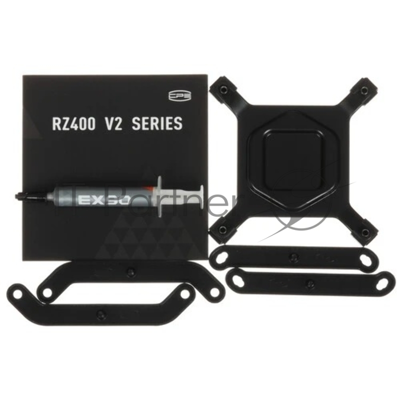 Устройство охлаждения (кулер) PcCooler RZ400 V2 Soc-AM5/AM4/1200/1700/1851 черный 4-pin 32dB Al+Cu 240W Ret (RZ400V2-BKNWNX-GL)