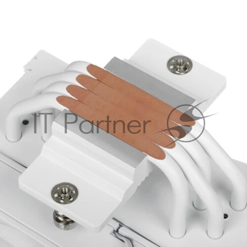 Устройство охлаждения (кулер) PcCooler RZ400 V2 Soc-AM5/AM4/1200/1700/1851 белый 4-pin 32dB Al+Cu 240W Ret (RZ400V2-WHNWNX-GL)