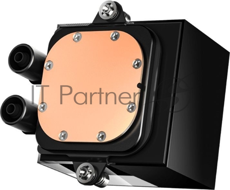 Система водяного охлаждения PcCooler DS360 BK Soc-AM5/AM4/1200/1700/1851 черный 4-pin Al LCD 300W Ret (DS360-BKNWXX-GL)