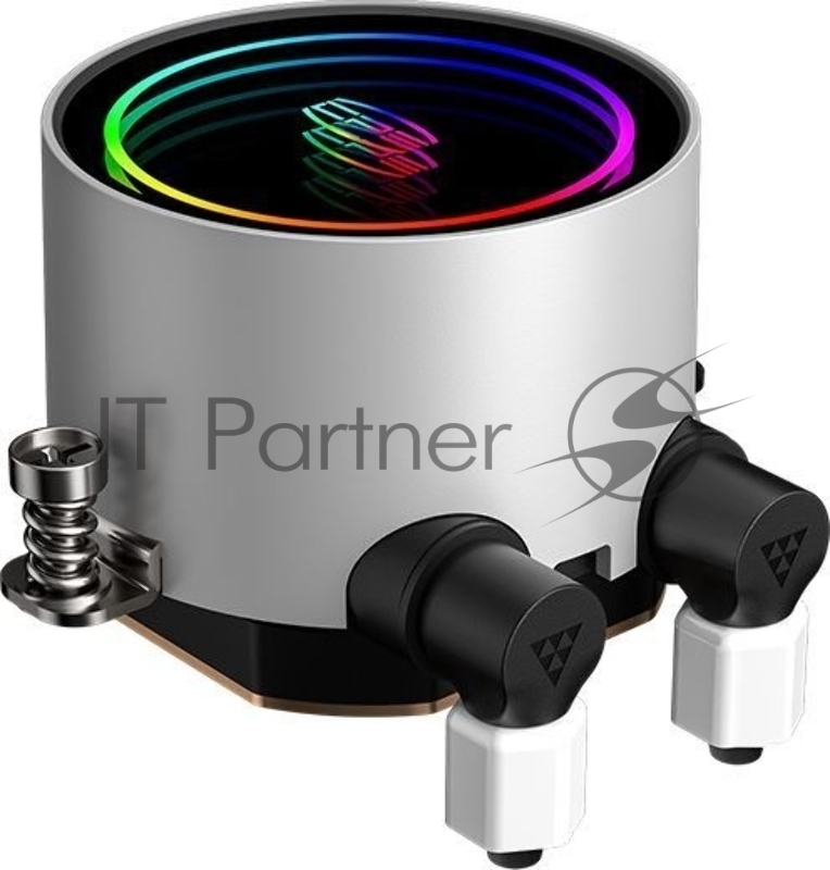 Система водяного охлаждения PcCooler DA360 WH ARGB Soc-AM5/AM4/1200/1700/1851 белый 4-pin Al 300W Ret (DA360-WHAWXX-GL)