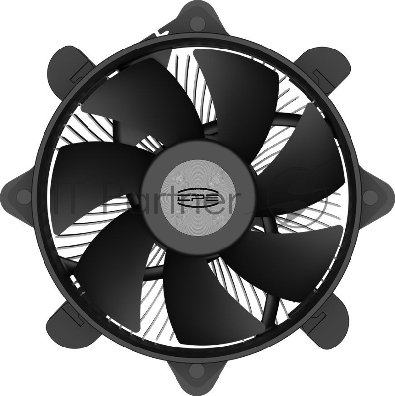 Устройство охлаждения (кулер) PcCooler R120 Soc-1200/1700/1851 4-pin 27.8dB Al 95W 191gr Ret (R120-XXNIXX-GL)