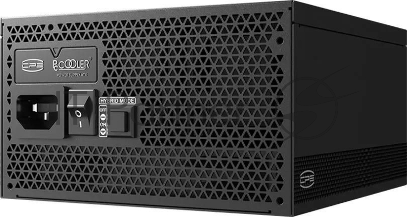 Блок питания ПК/ PCCooler, 1200W 80+ Gold (ATX, 3.1, , Full modular, 1x24(20+4)pin 610mm, 2xCPU 8(4+4)pin 700mm, 2xPCIe*2 8(6+2)pin 750mm, 1x12V(2x6) 12+4pin 500mm, 2xSATA*3+MOLEX4pin*1 450+120+120+150mm , Active, 135x135mm, 160x150x86mm, APFC, OVP,