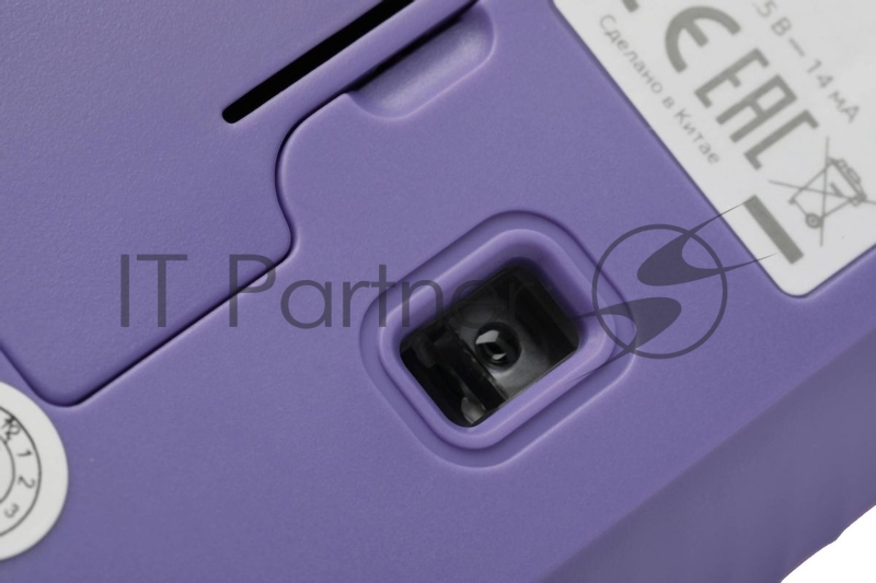 Мышь беспроводная Acer OMR205 фиолетовый, 1200 dpi, радиоканал, USB, кнопки - 3