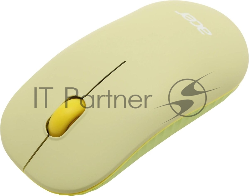 Клавиатура + мышь Acer OCC205 клав:зеленый/желтый мышь:зеленый/желтый USB беспроводная slim (ZL.ACCEE.00E)