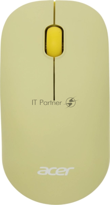 Клавиатура + мышь Acer OCC205 клав:зеленый/желтый мышь:зеленый/желтый USB беспроводная slim (ZL.ACCEE.00E)