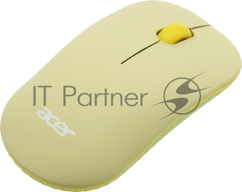 Клавиатура + мышь Acer OCC205 клав:зеленый/желтый мышь:зеленый/желтый USB беспроводная slim (ZL.ACCEE.00E)