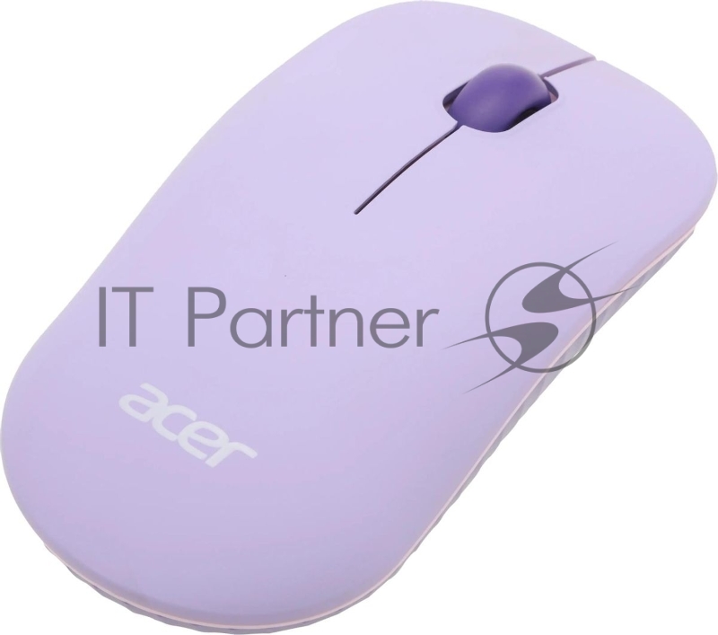 Клавиатура + мышь Acer OCC205 клав:фиолетовый мышь:фиолетовый USB беспроводная slim (ZL.ACCEE.00D)