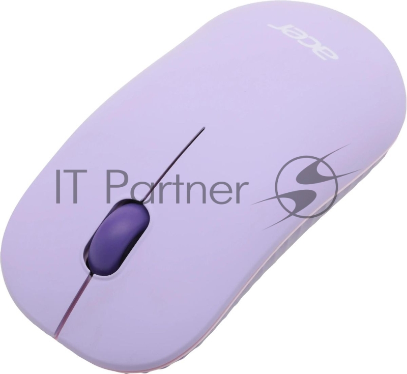 Клавиатура + мышь Acer OCC205 клав:фиолетовый мышь:фиолетовый USB беспроводная slim (ZL.ACCEE.00D)