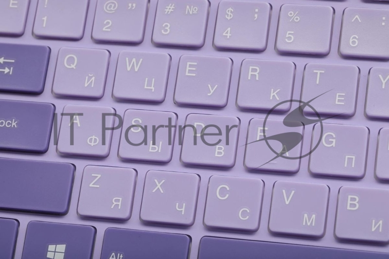 Клавиатура + мышь Acer OCC205 клав:фиолетовый мышь:фиолетовый USB беспроводная slim (ZL.ACCEE.00D)