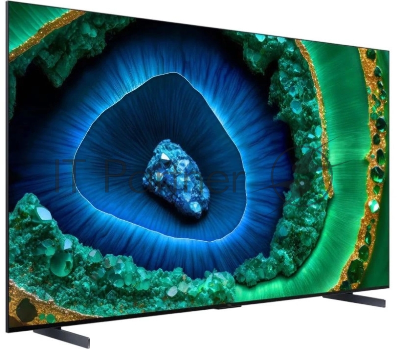 Телевизор QLED TCL 85 85C855 черный UHD 120Hz Smart