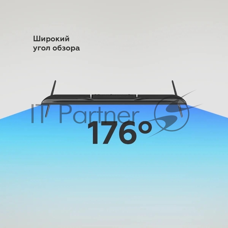 Телевизор BQ 43F34B Black (РФ). 43 FHD