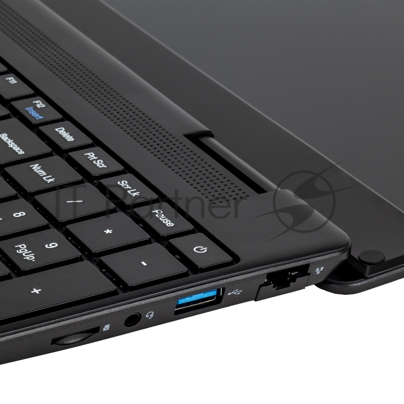 Ноутбук HIPER Workbook U26 15.6(1920x1080 IPS)/Intel Core i3 1215U(1.2Ghz)/8192Mb/512SSDGb/ UHD Graphics/Cam/BT/WiFi/39.9WHr/w 1y/1.5kg/Black/Win11Pro