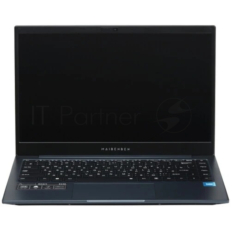 Ноутбук Maibenben Smart S14A--iN10UM темно синий S14A-iN10UMB1SLURE0 14(1920x1080 (матовый) IPS)/Intel N-series N100(0.8Ghz)/8192Mb/512PCISSDG UHD Graphics/Cam/BT/WiFi/38WHr/war 1y/1.45kg/Linux + Screen 60Hz, 250nits, 16:9