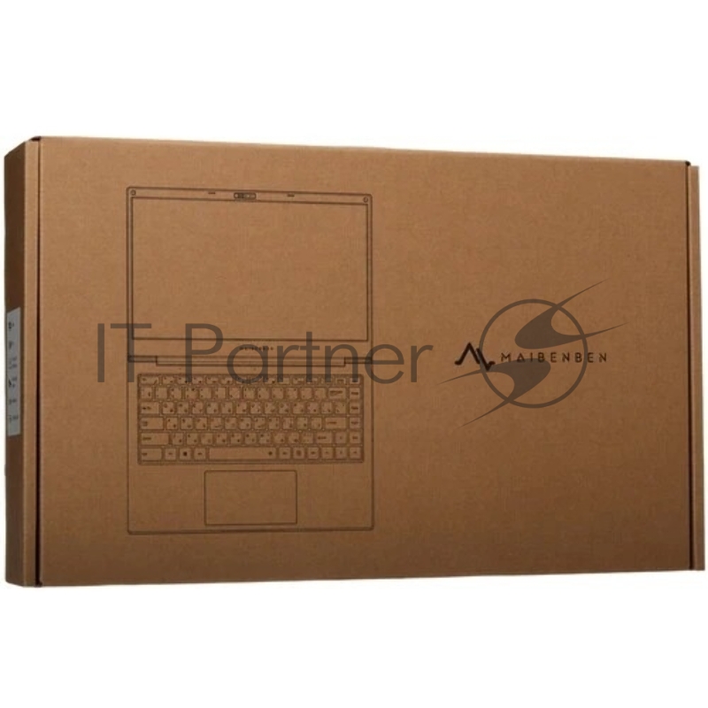 Ноутбук Maibenben Smart S14A-iN10UM темно синий 14(1920x1080 (матовый) IPS)/Intel N-series N100(0.8Ghz)/8192Mb/256PCISSDG UHD Graphics/Cam/BT/WiFi/38WHr/war 1y/1.45kg/Linux + Screen 60Hz, 250nits, 16:9