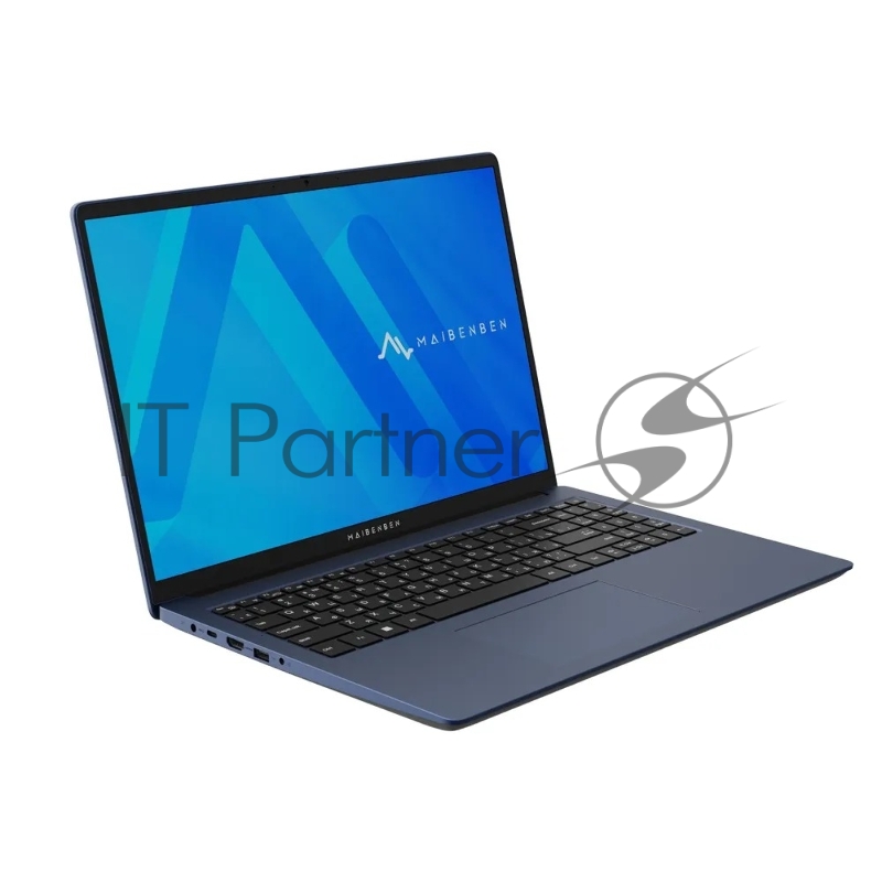 Ноутбук Maibenben M645 темно-синий M6451SP0HURE0 16(1920x1200 (матовый) IPS)/AMD Ryzen 5 4600H(3Ghz)/24576Mb/512PCISSDG Radeon/Cam/BT/WiFi/45.6WHr/war 1y/1.79kg/Win11Home