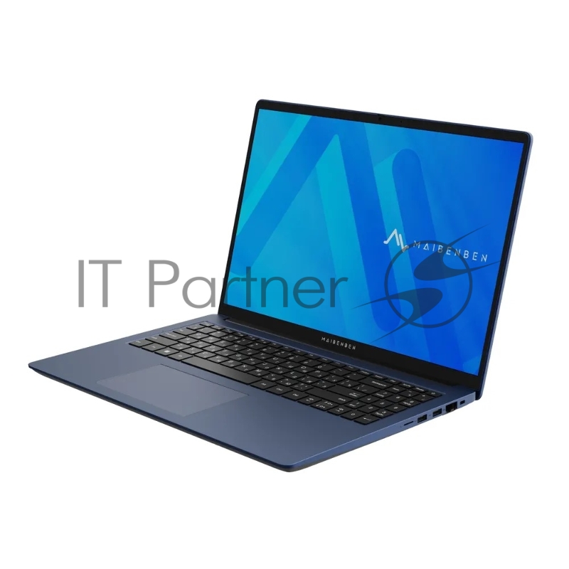 Ноутбук Maibenben M645 темно-синий M6451SP0HURE0 16(1920x1200 (матовый) IPS)/AMD Ryzen 5 4600H(3Ghz)/24576Mb/512PCISSDG Radeon/Cam/BT/WiFi/45.6WHr/war 1y/1.79kg/Win11Home