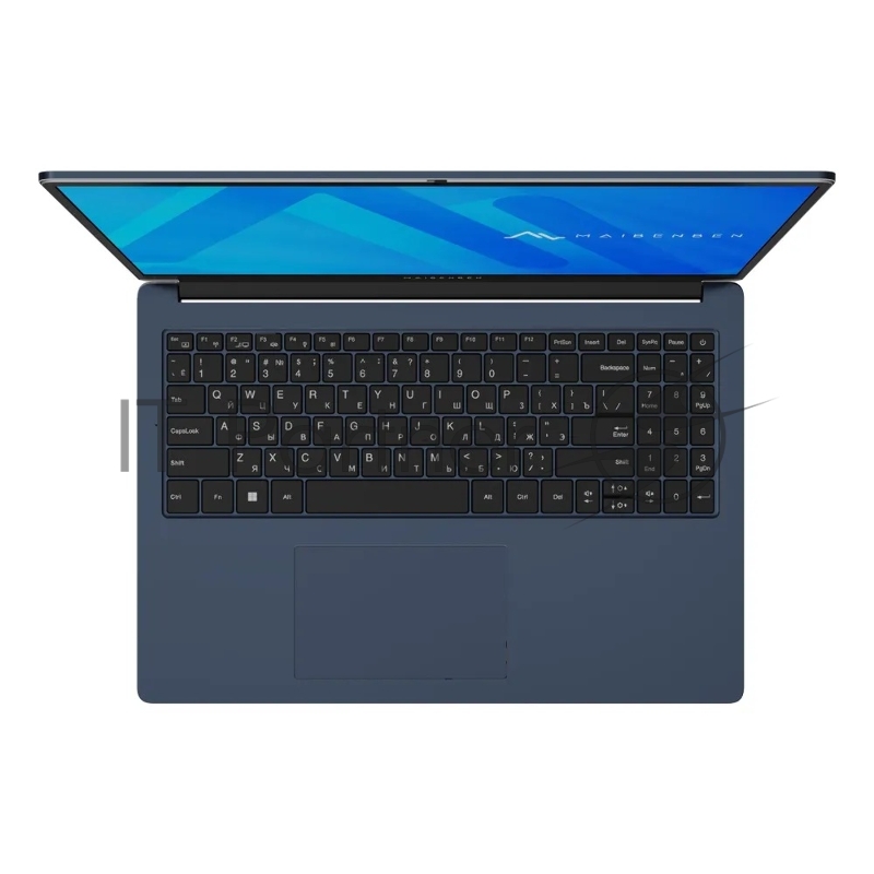 Ноутбук Maibenben M645 темно-синий M6451SP0HURE0 16(1920x1200 (матовый) IPS)/AMD Ryzen 5 4600H(3Ghz)/24576Mb/512PCISSDG Radeon/Cam/BT/WiFi/45.6WHr/war 1y/1.79kg/Win11Home