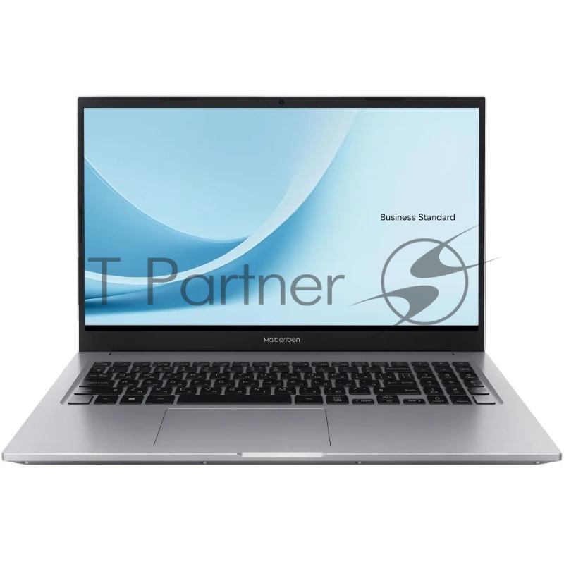 Ноутбук Maibenben B115B серебристый B115B-R571UMF1SPSRE2 15.6(1920x1080 (матовый) IPS)/AMD Ryzen 5 7430U(2.3Ghz)/16384Mb/512PCISS Radeon/Cam/BT/WiFi/48.4WHr/war 2y/1.65kg/Win11Pro + Screen 60Hz, 16:9